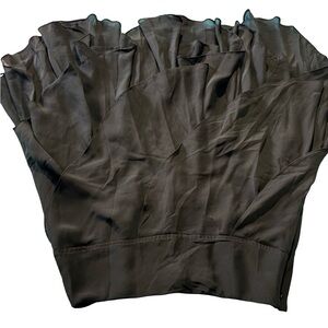 Elegant Black Midi Skirt